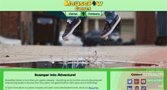 Desktop Screenshot of mousepawgames.com